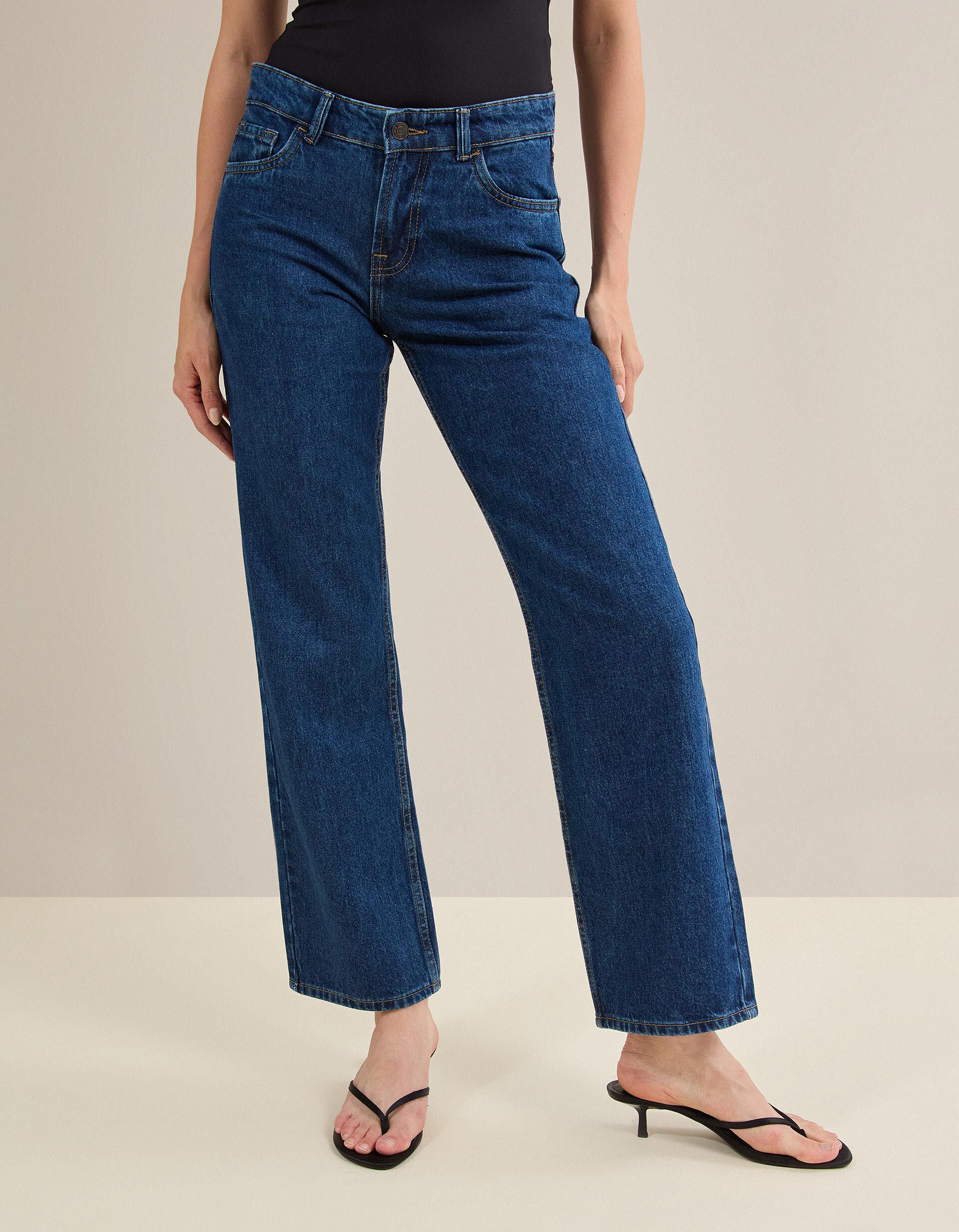 Comprar Online Cal&ccedil;as De Ganga 'Straight', Mulher, Azul Escuro