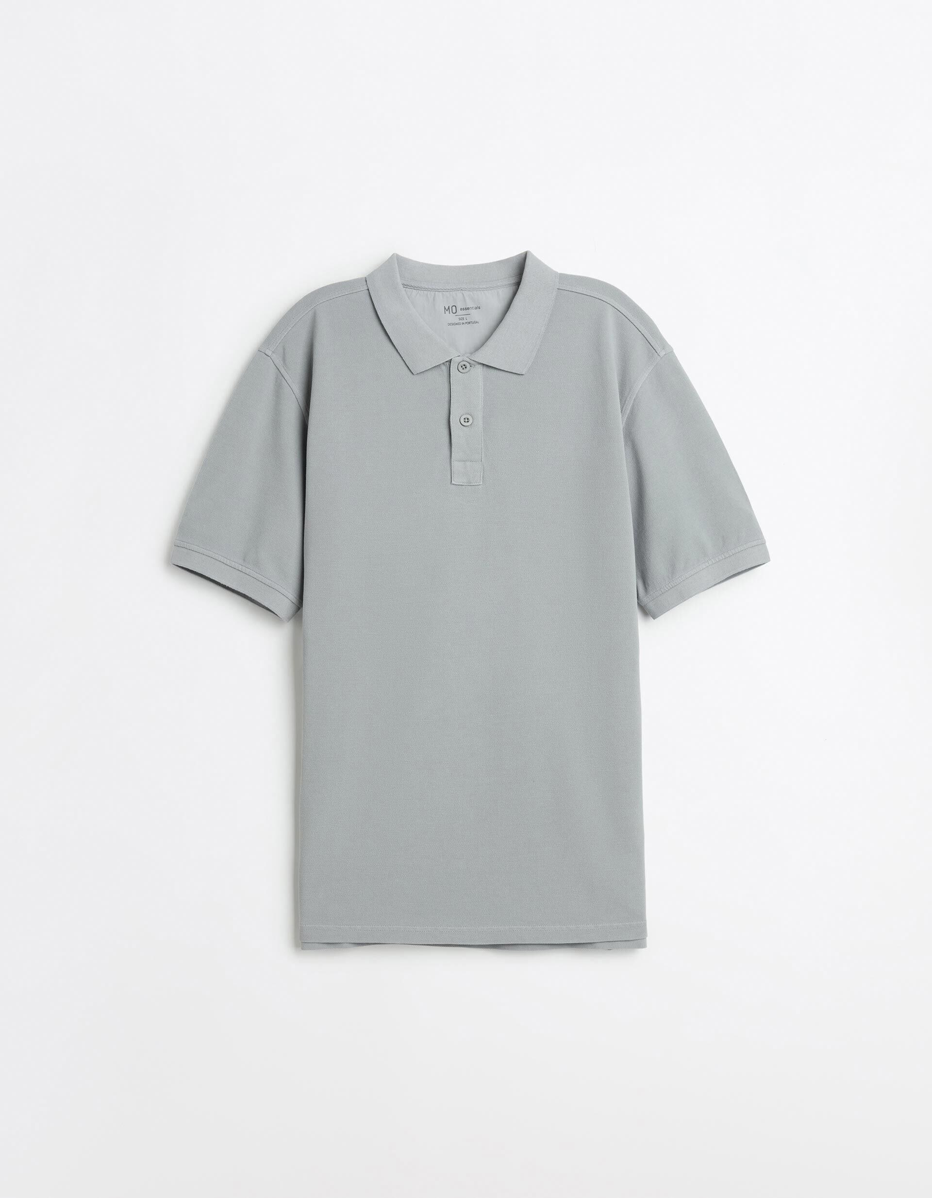 Comprar Online Polo Piquet, Homem, Cinzento