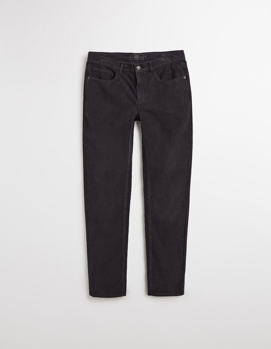 Calças de Bombazina, Homem, Azul Escuro