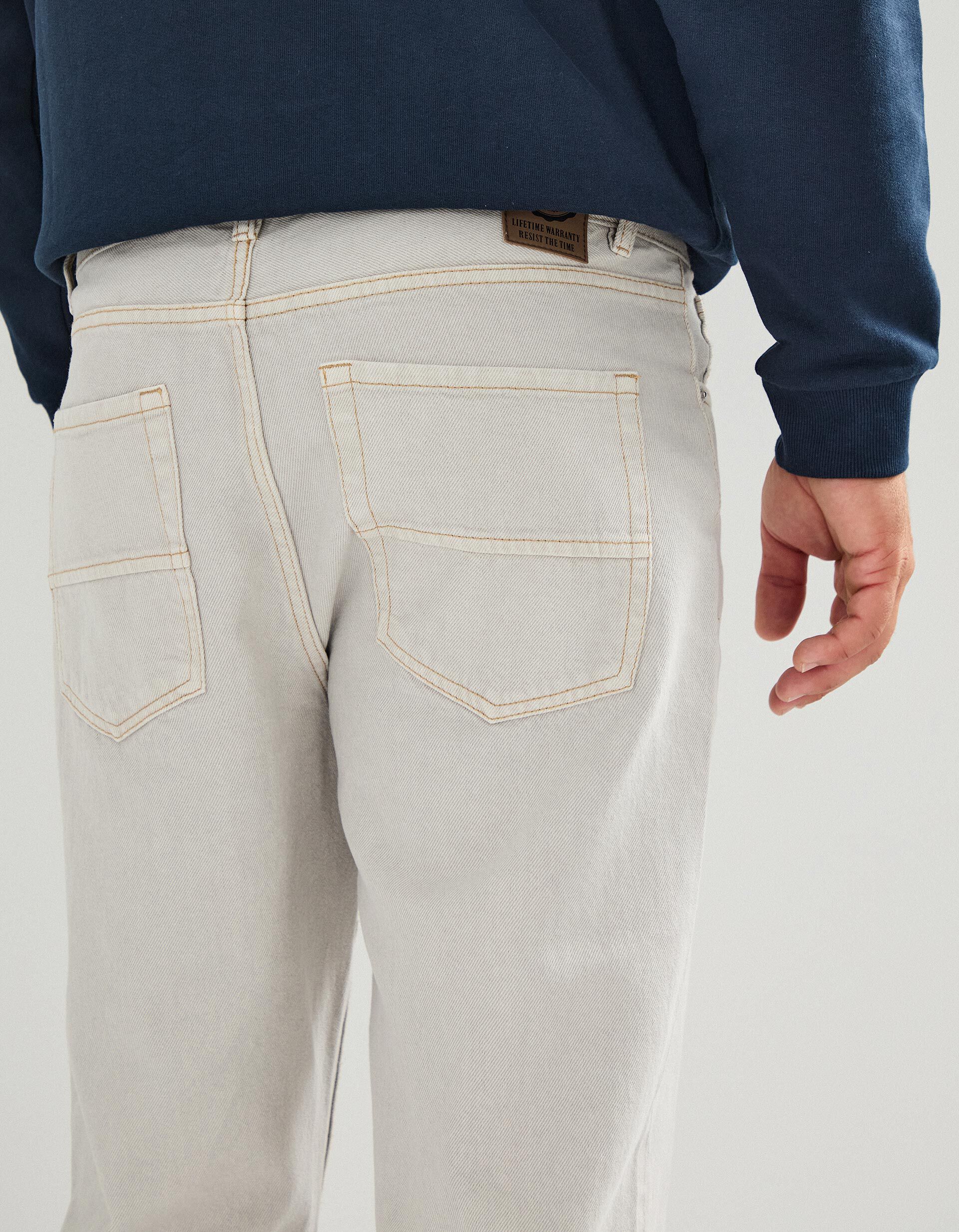 Comprar Online Cal&ccedil;as de Ganga Cropped, Homem, Cru