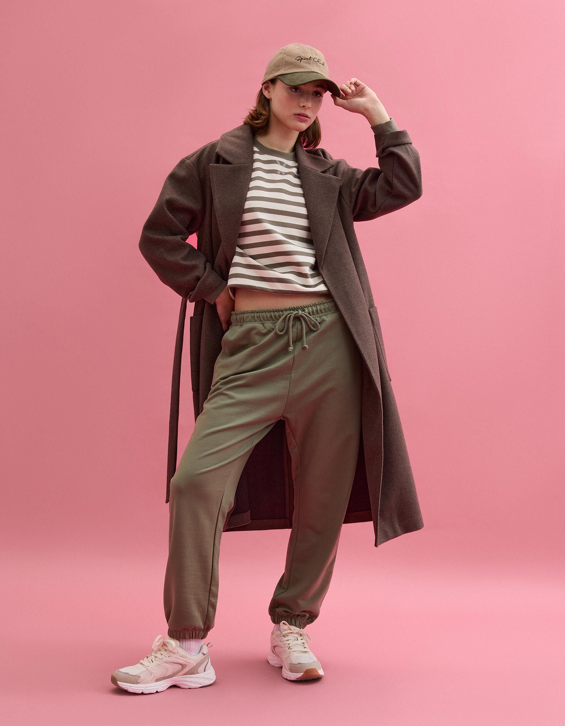 Comprar Online Cal&ccedil;as Joggers, Mulher, Verde Escuro