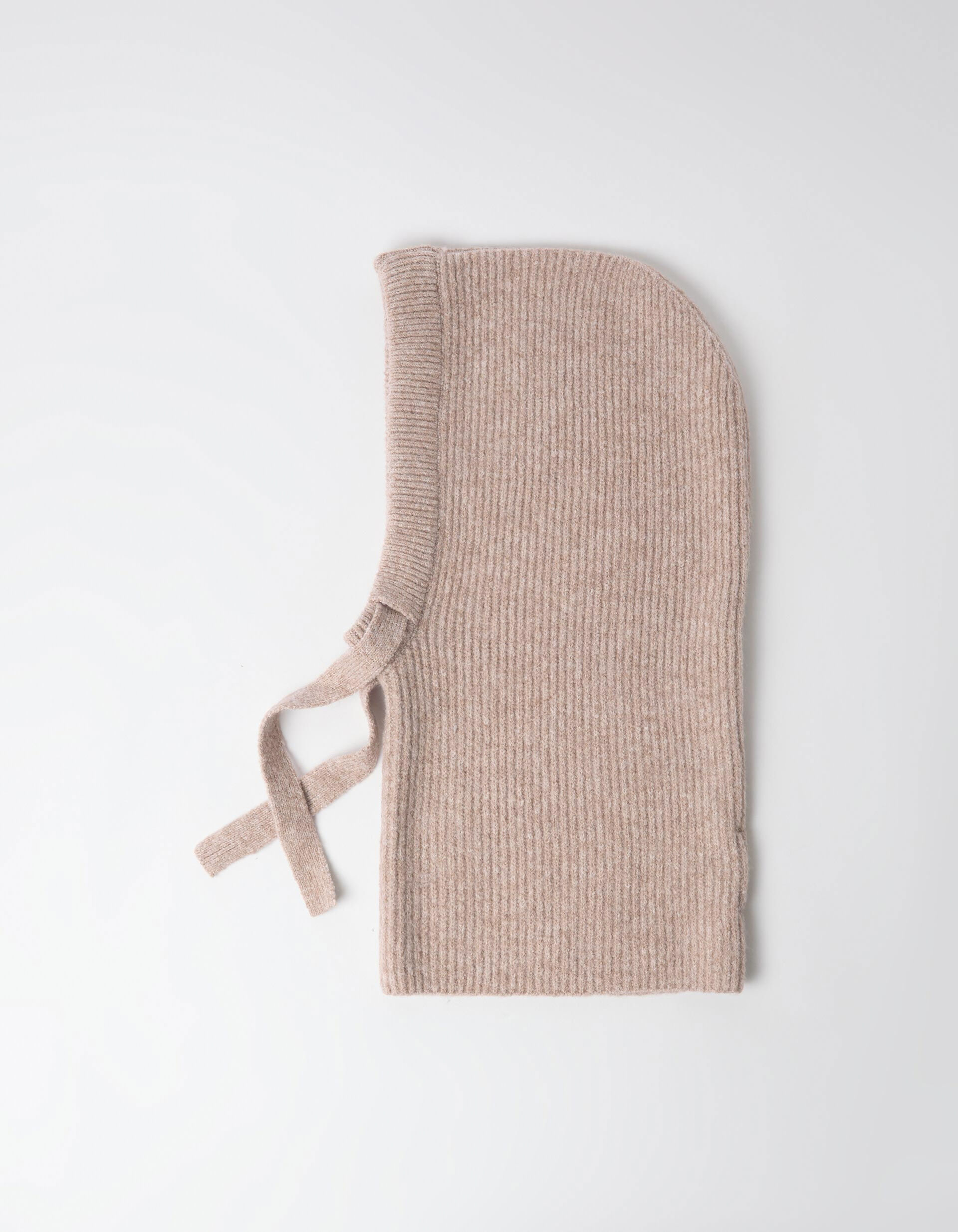 Comprar Online Gorro balaclava De Malha, Mulher, Bege