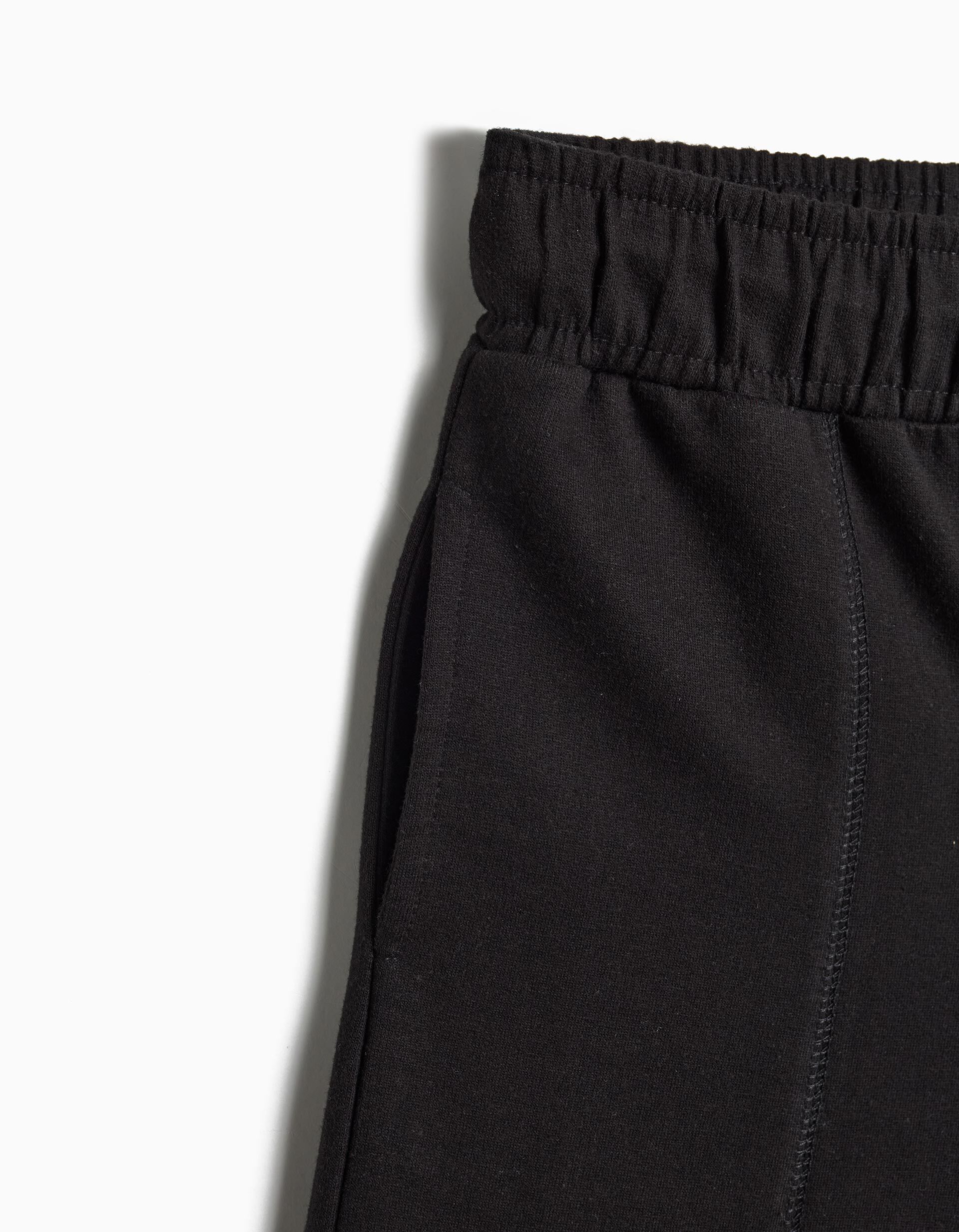 Comprar Online Cal&ccedil;as De Felpa, Menina, Preto 