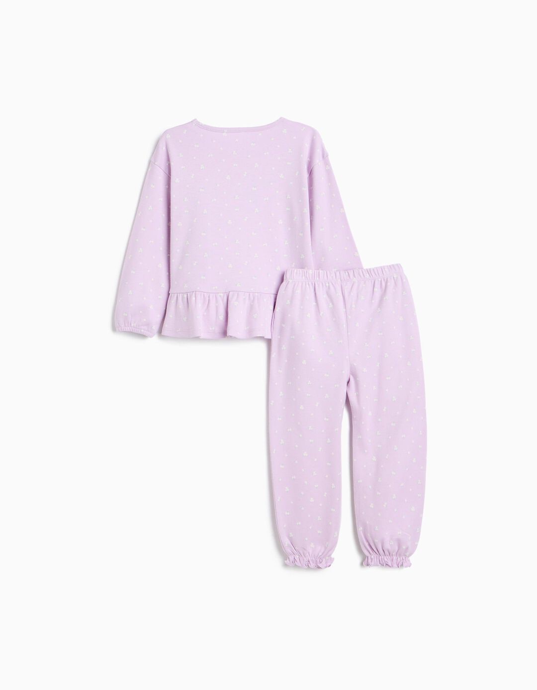 Pijama Interlock, Menina, Rosa
