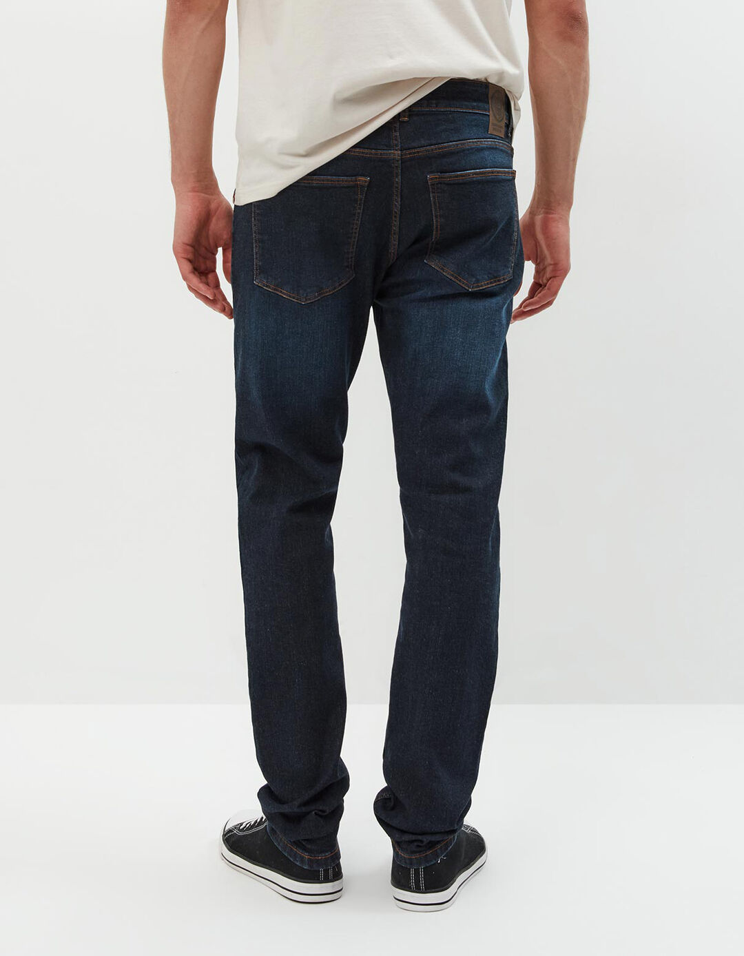 Calças Skinny Fit, Homem, Azul