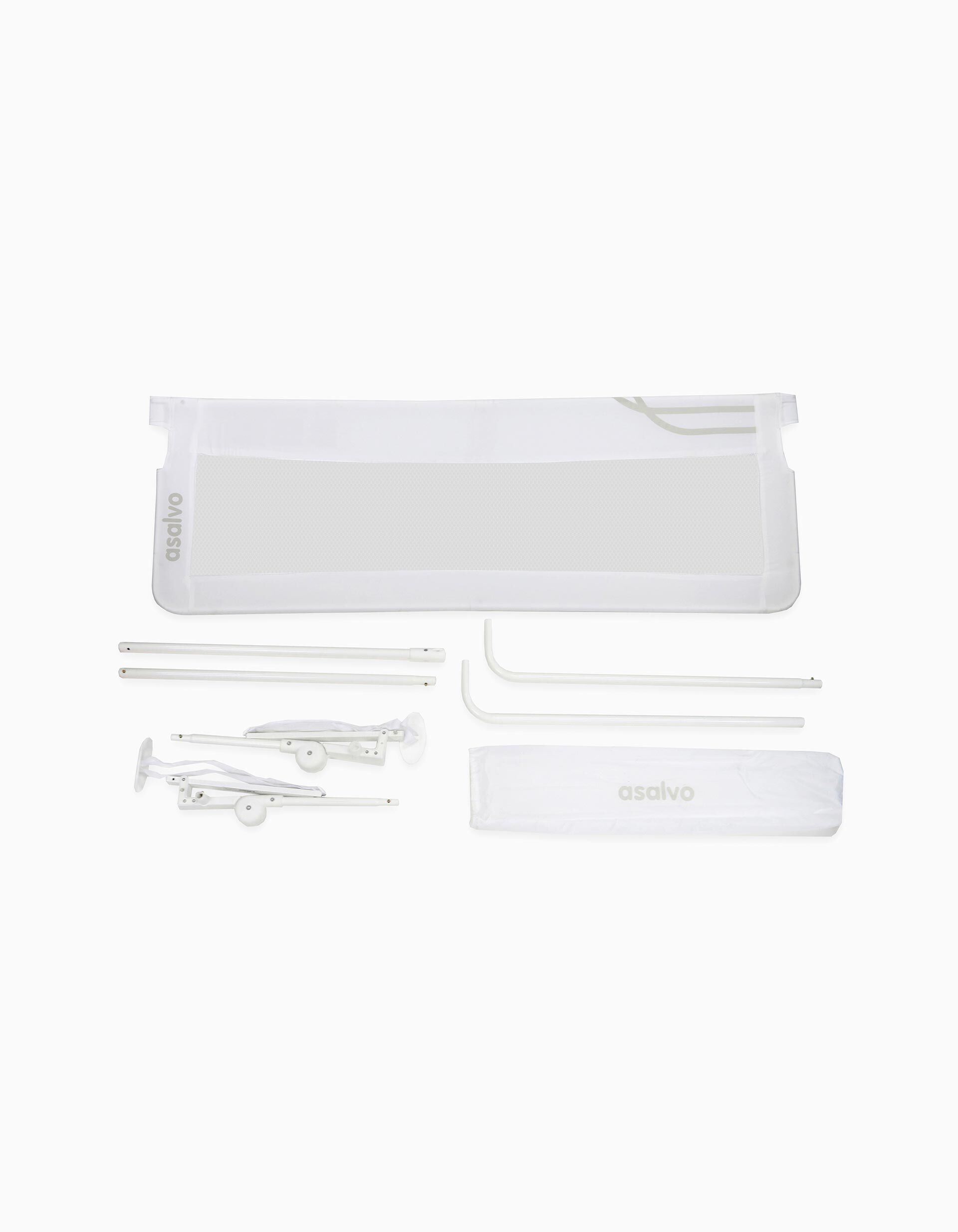 Comprar Online Barreira De Cama 150 Cm Nord White Asalvo