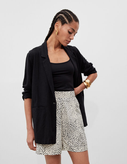 Comprar Online Printed Shorts, Women, Beige
