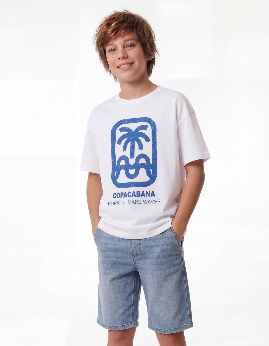 Pack 2 T-shirts, Menino, Branco