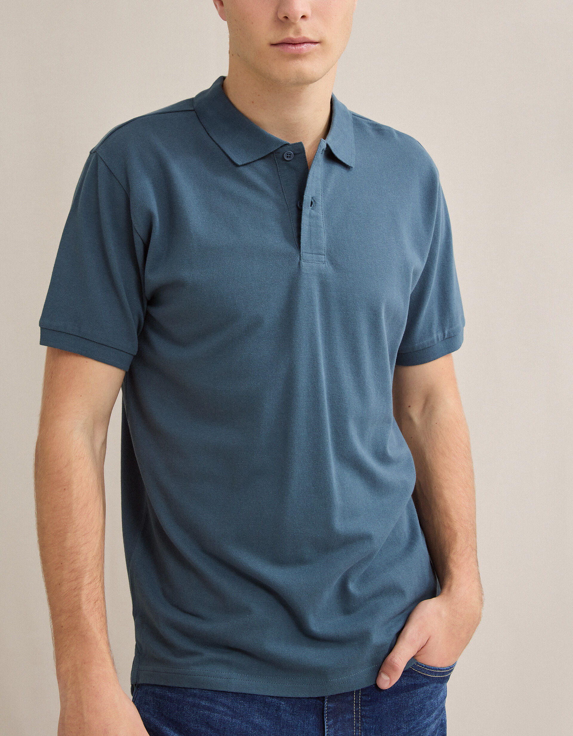 Comprar Online Polo Piquet, Homem, Azul