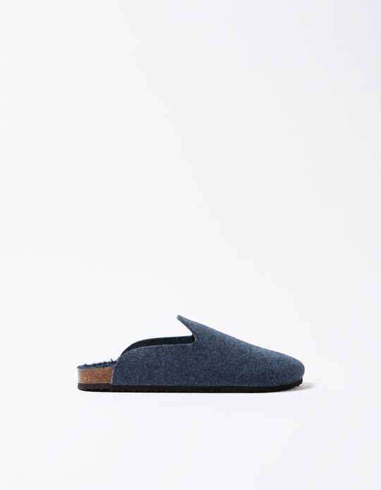 Comprar Online Chinelos de Quarto, Homem, Azul Escuro