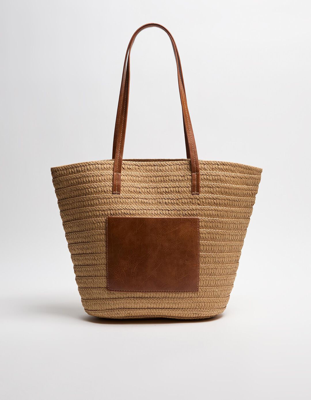 Mala de Praia com Bolso, Mulher, Bege