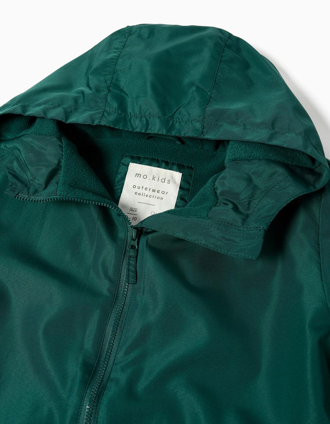 Parka com Capuz, Menino, Verde Escuro