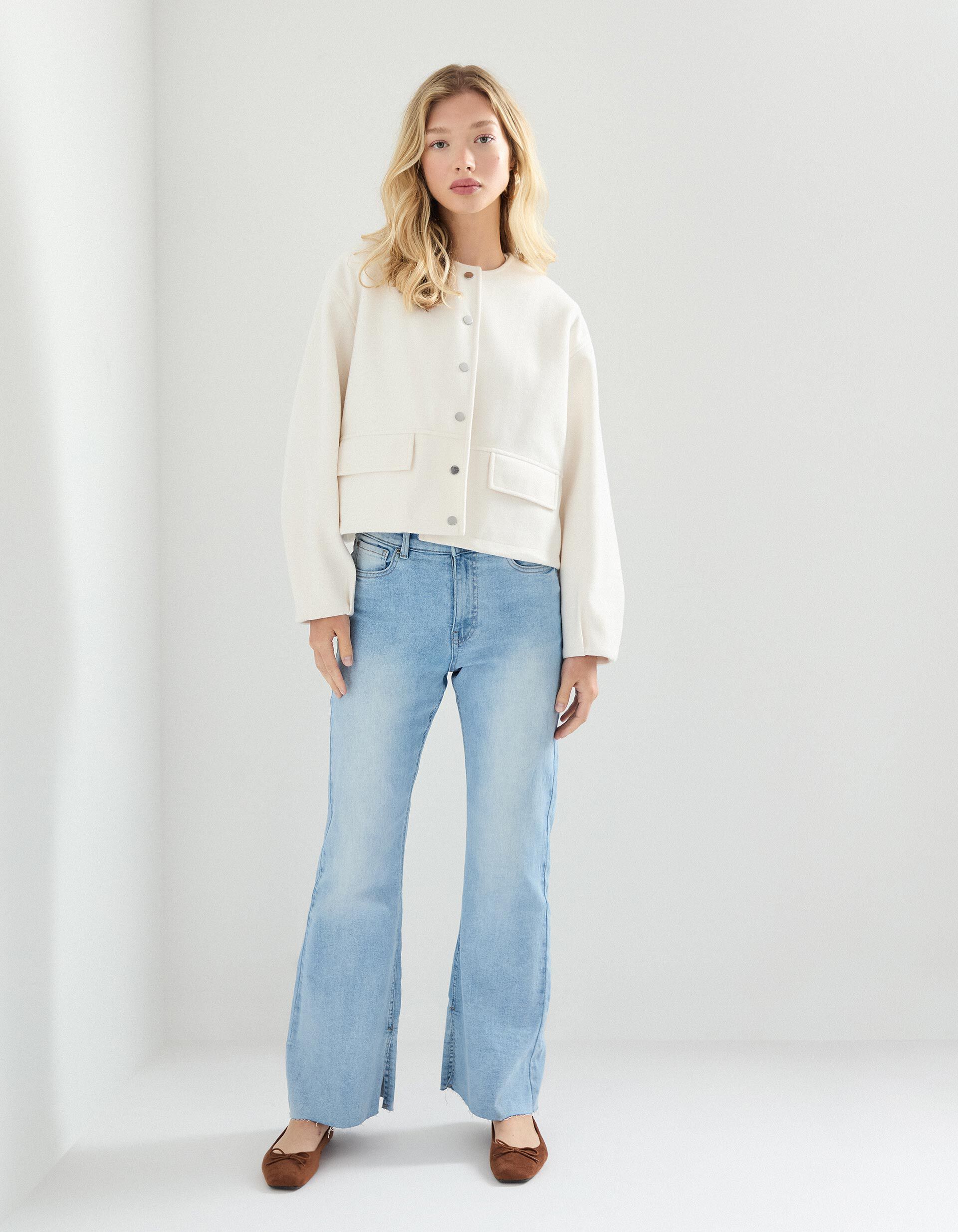 Comprar Online Cal&ccedil;as de Ganga Flare, Mulher, Azul Claro