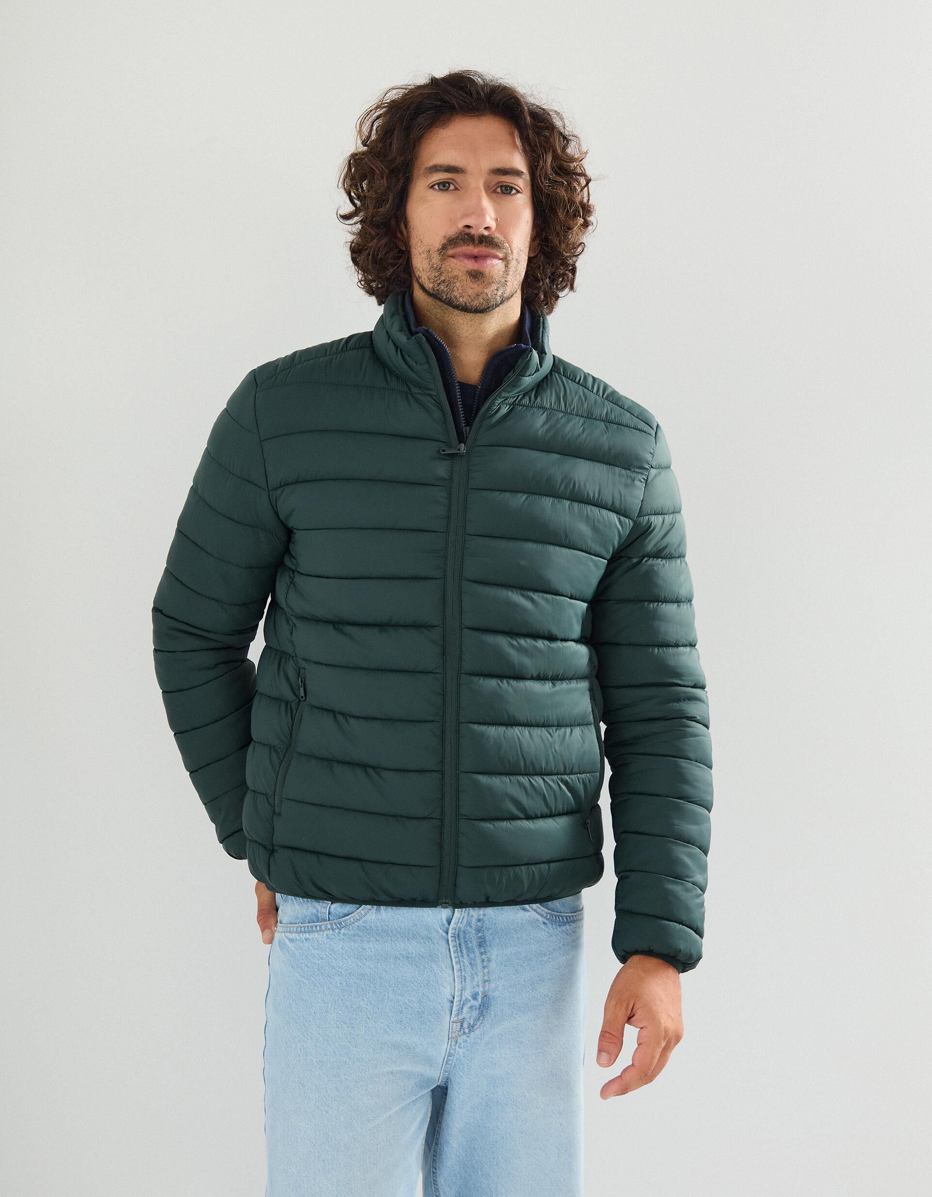 Comprar Online Casaco Acolchoado, Homem, Verde Escuro