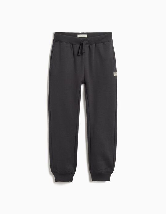 Comprar Online Calças Jogging, Menino, Cinzento Escuro 