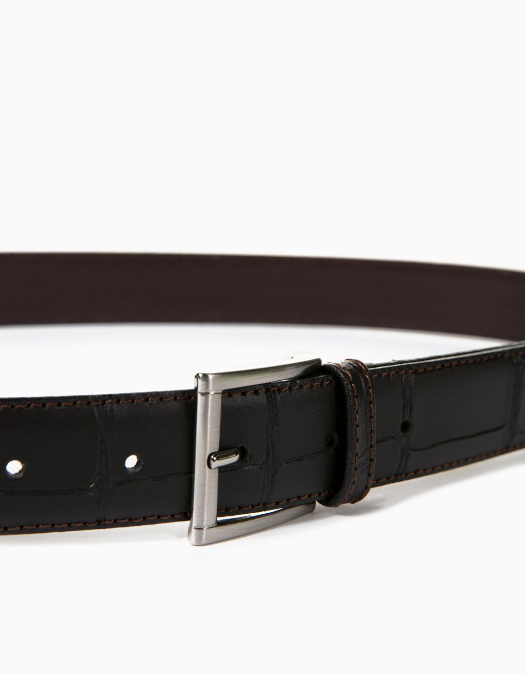 Synthetic Leather Belt, Men