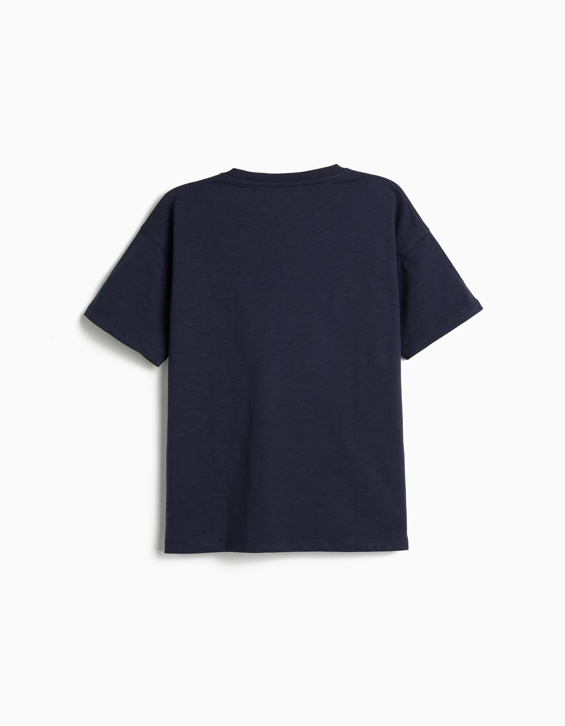 Comprar Online T-shirt com Estampado, Menino, Azul Escuro