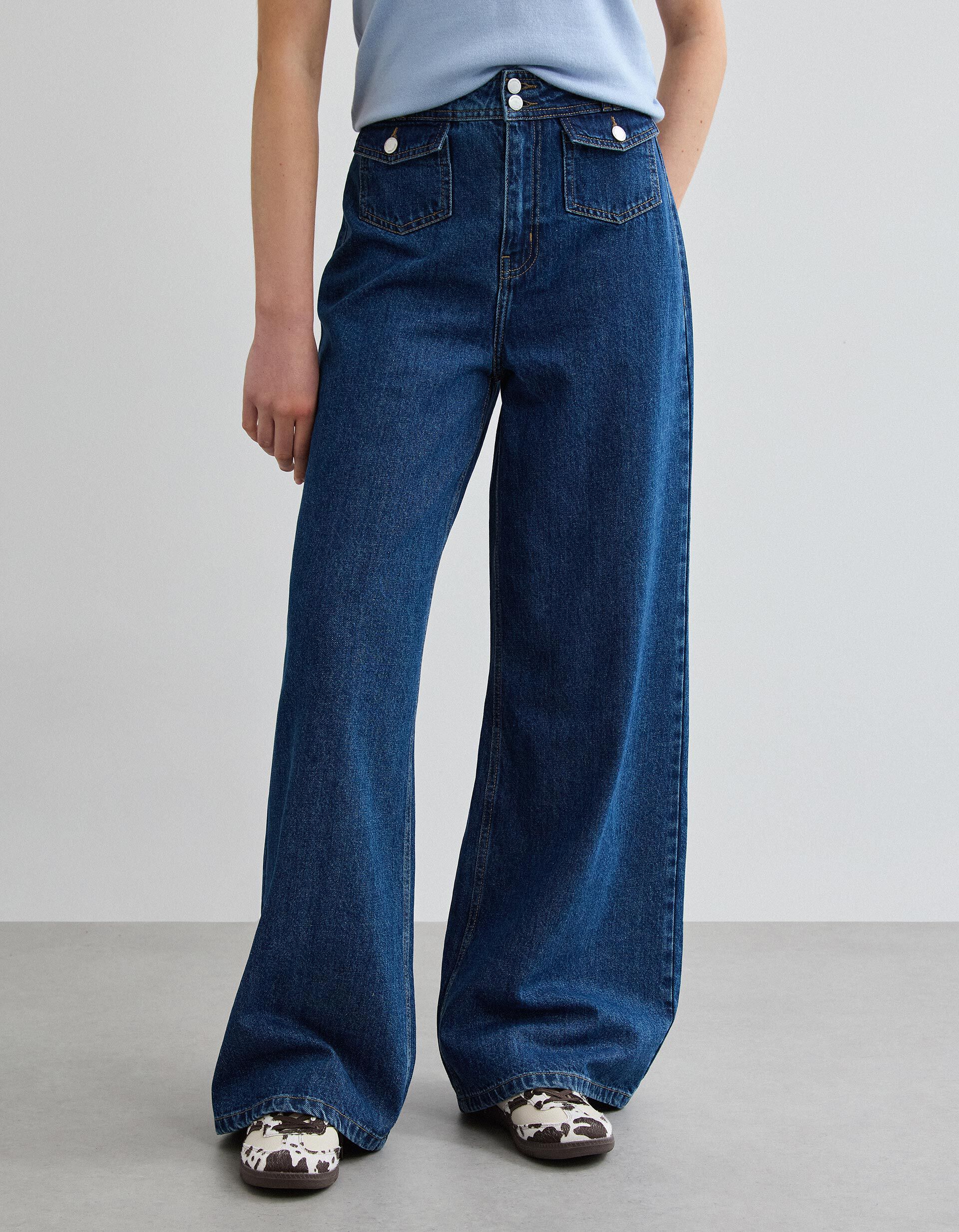 Comprar Online Cal&ccedil;as de Ganga, Mulher, Azul Escuro