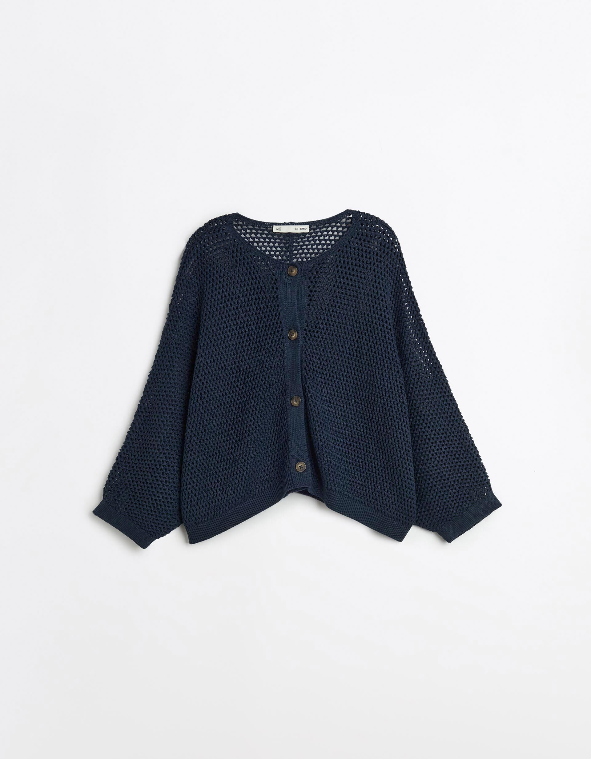 Comprar Online Casaco de Malha, Mulher, Azul Escuro