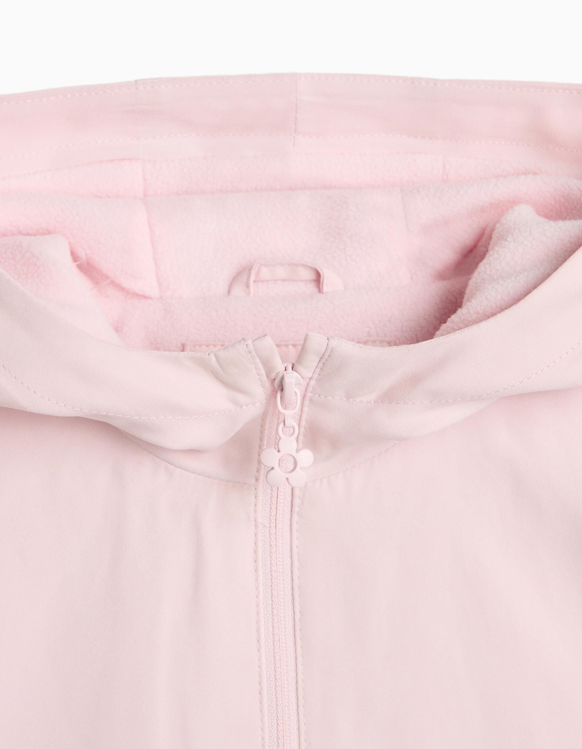 Comprar Online Parka Com Capuz, Menina, Rosa Claro