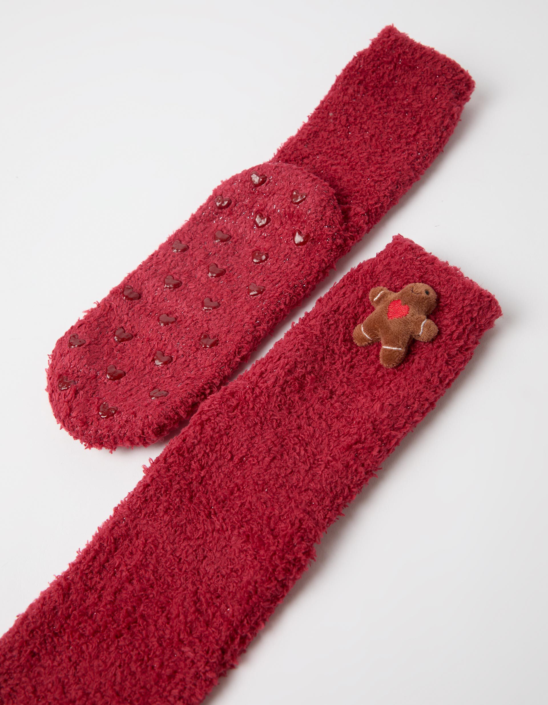 Comprar Online Par De Meias Em Caixa, Mulher, Vermelho Escuro