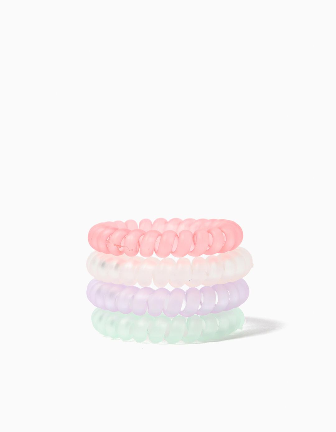 Pack 4 Elásticos de Cabelo, Menina, Multicor