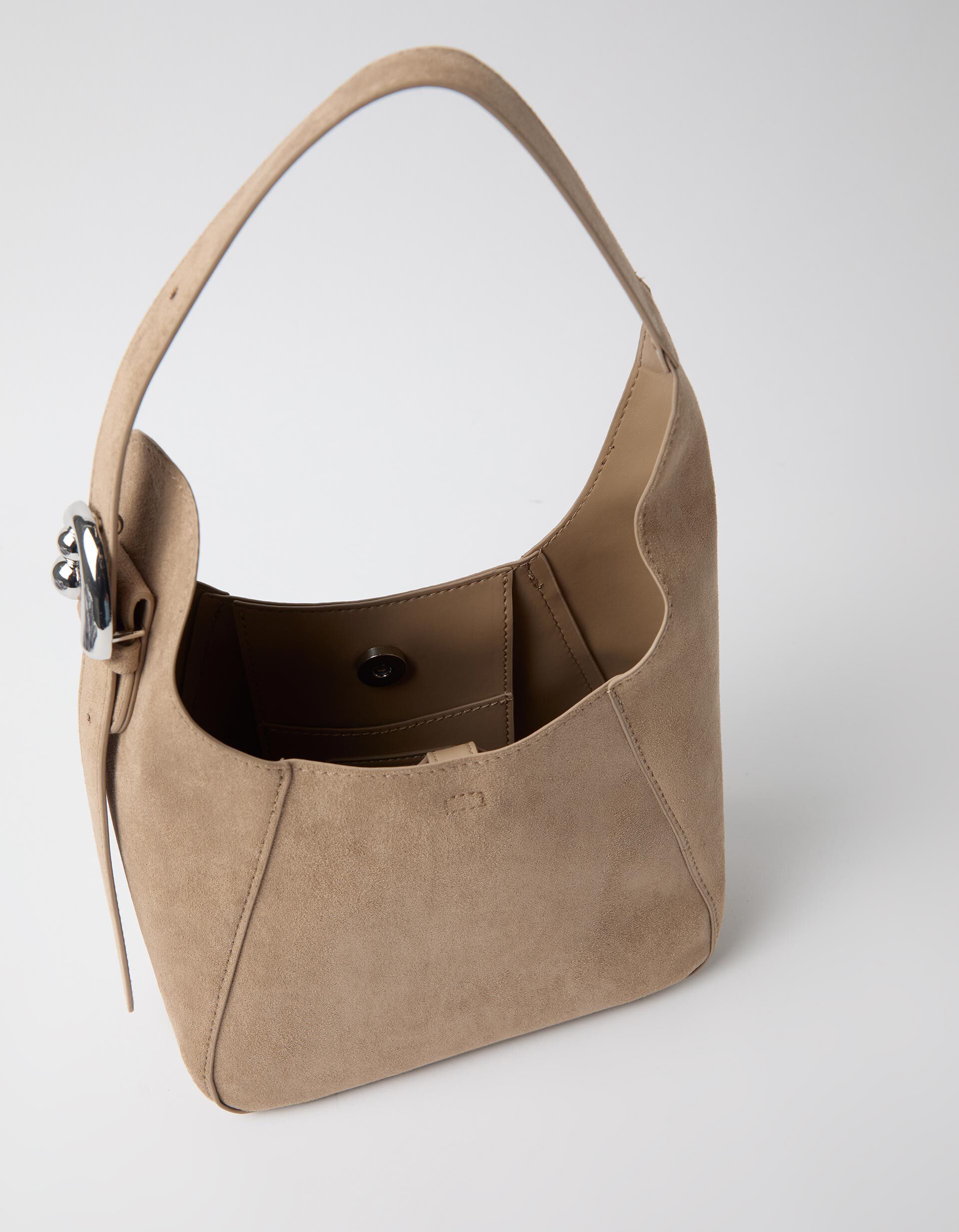 Comprar Online Mala De Ombro, Mulher, Castanho Claro