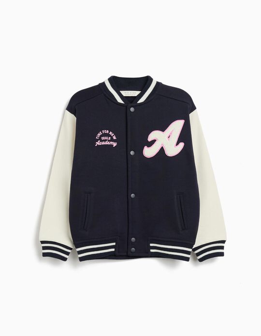 Comprar Online Casaco Bomber, Menina, Azul