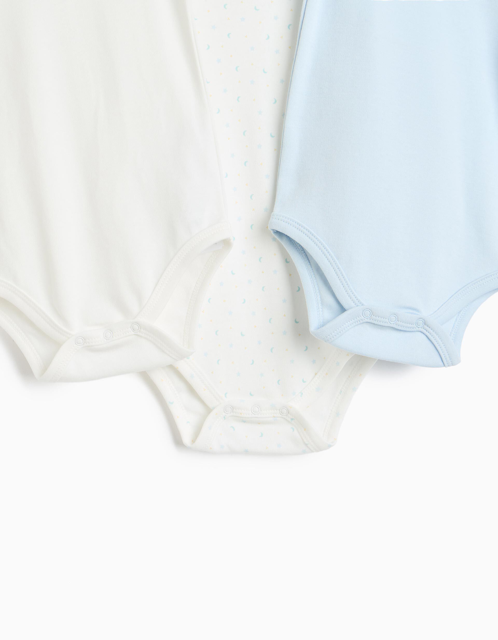Comprar Online Pack 3 Bodies de Manga Comprida, Menino, Multicolor