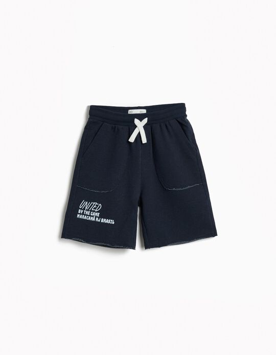 Comprar Online Cal&ccedil;&otilde;es de Felpa, Menino, Azul Escuro