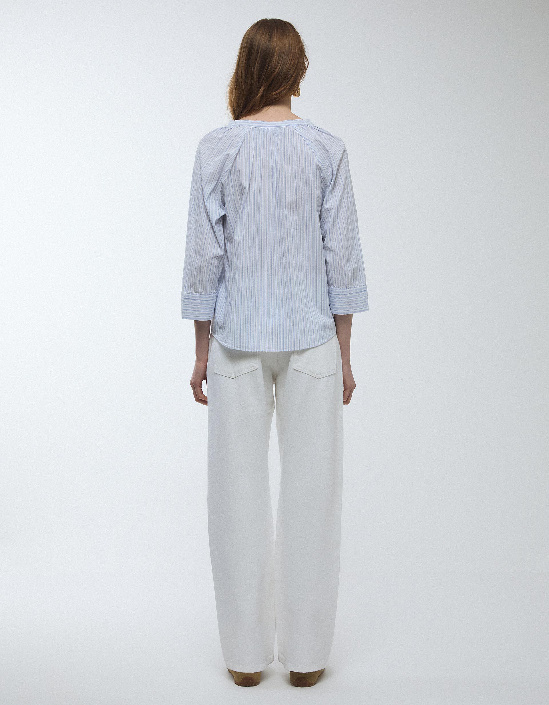 Comprar Online Cal&ccedil;as de Ganga Wide Leg, Mulher, Branco