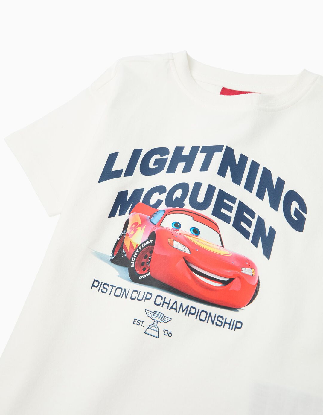 T-shirt 'Cars' &copy;Disney, Menino, Branco
