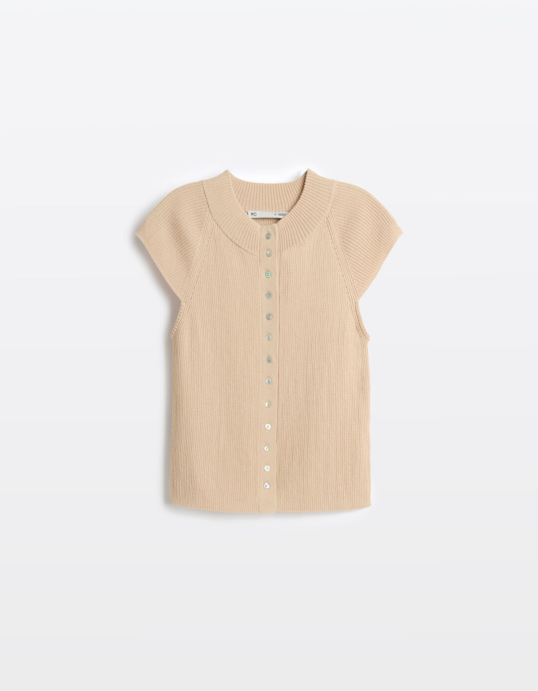 Camisola de Malha, Mulher, Bege