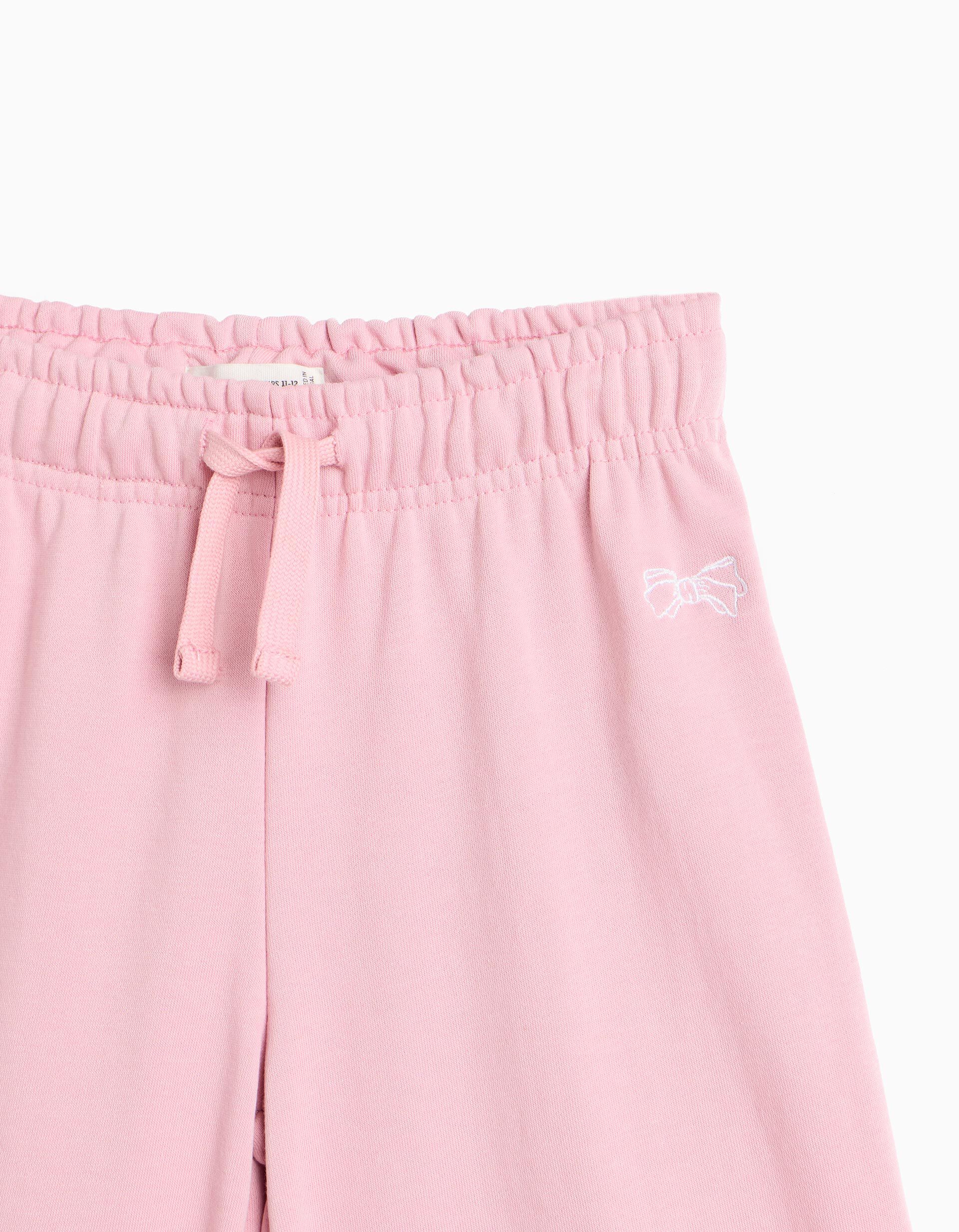 Comprar Online Cal&ccedil;as De Felpa Wide Leg, Menina, Rosa