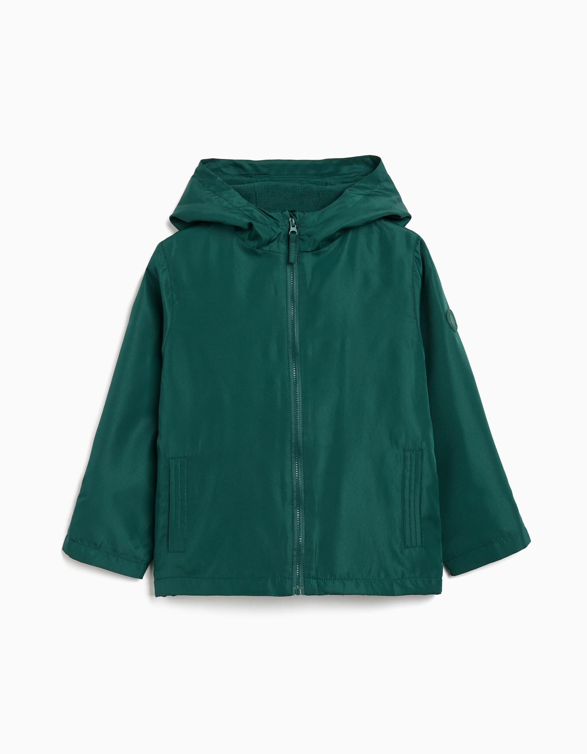 Comprar Online Casaco Polar no Interior, Menino, Verde Escuro