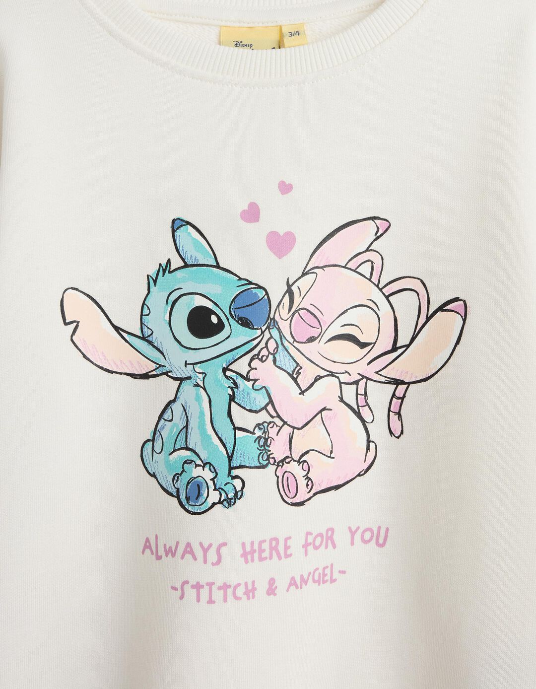 Conjunto 'Stitch' &copy;Disney, Menina, Branco