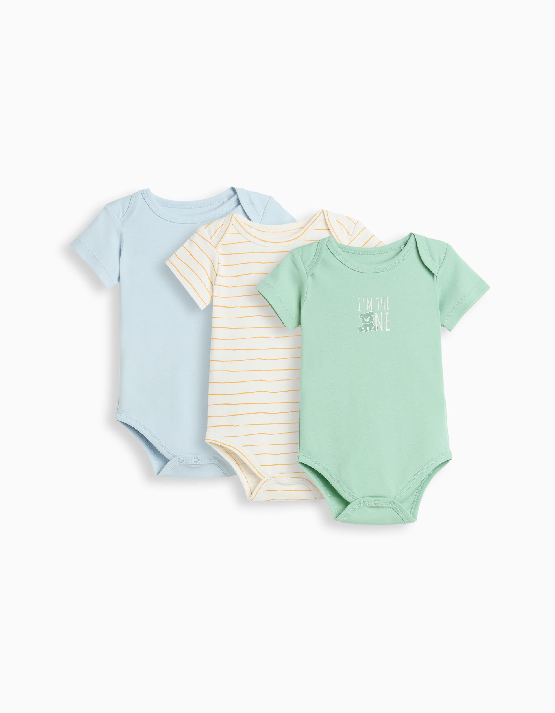 Comprar Online Pack 3 Bodies, Menino, Multicor