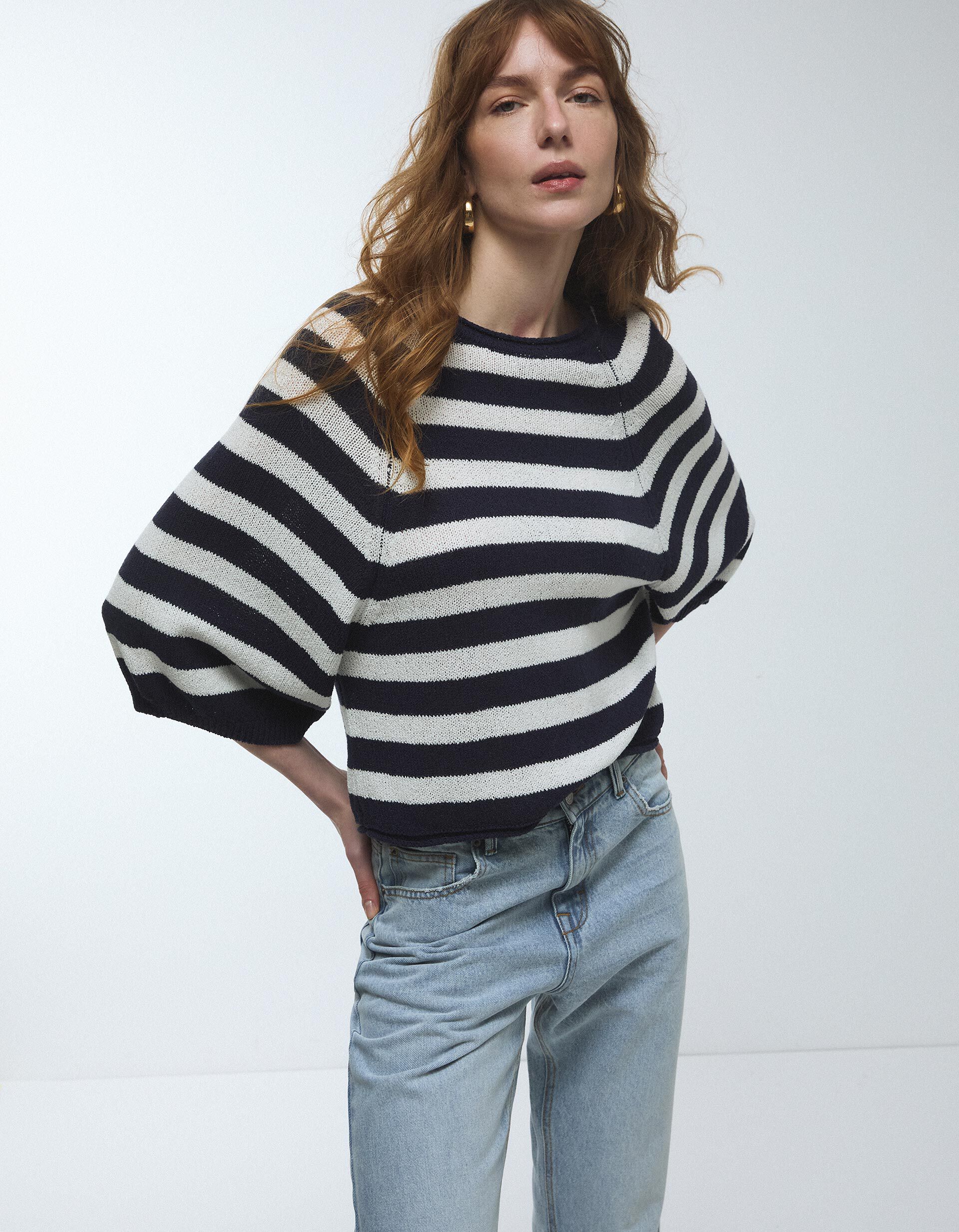 Comprar Online Camisola de Malha, Mulher, Branco