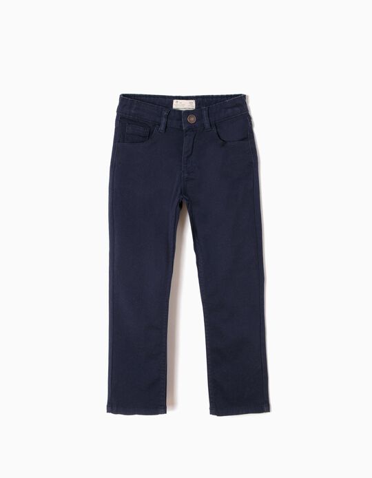 Blue Twill Trousers