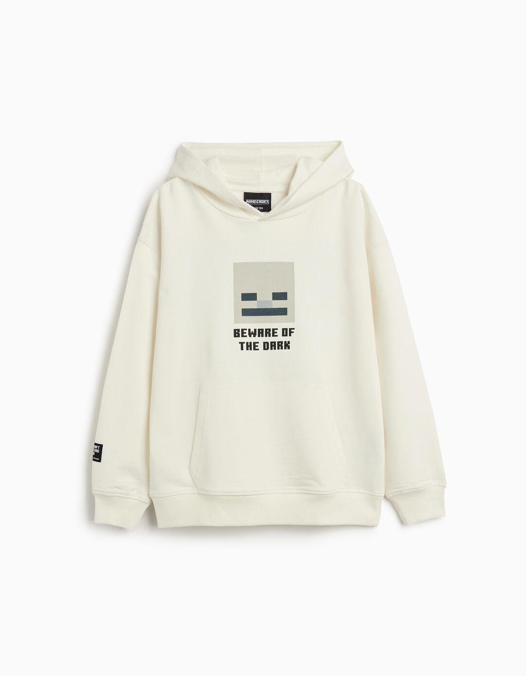 Casaco com Capuz 'Minecraft', Menino, Branco