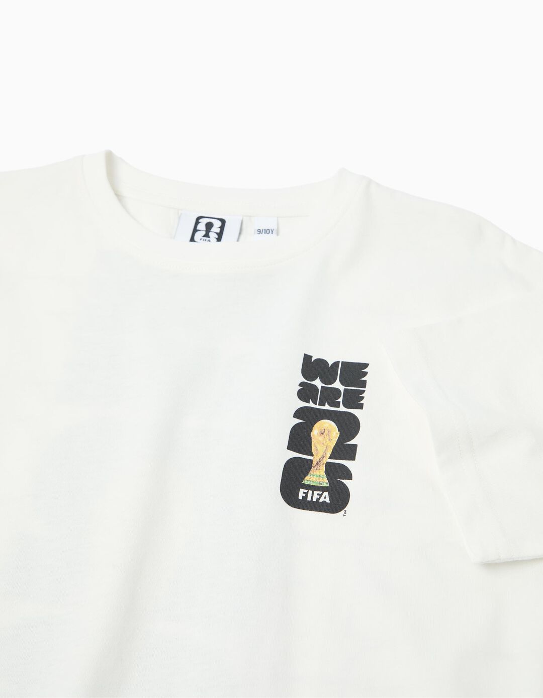T-shirt 'FIFA', Menino, Branco