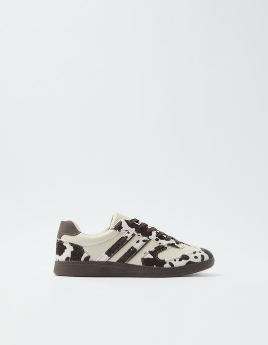 Comprar Online Sapatilhas Animal Print, Mulher, Castanho