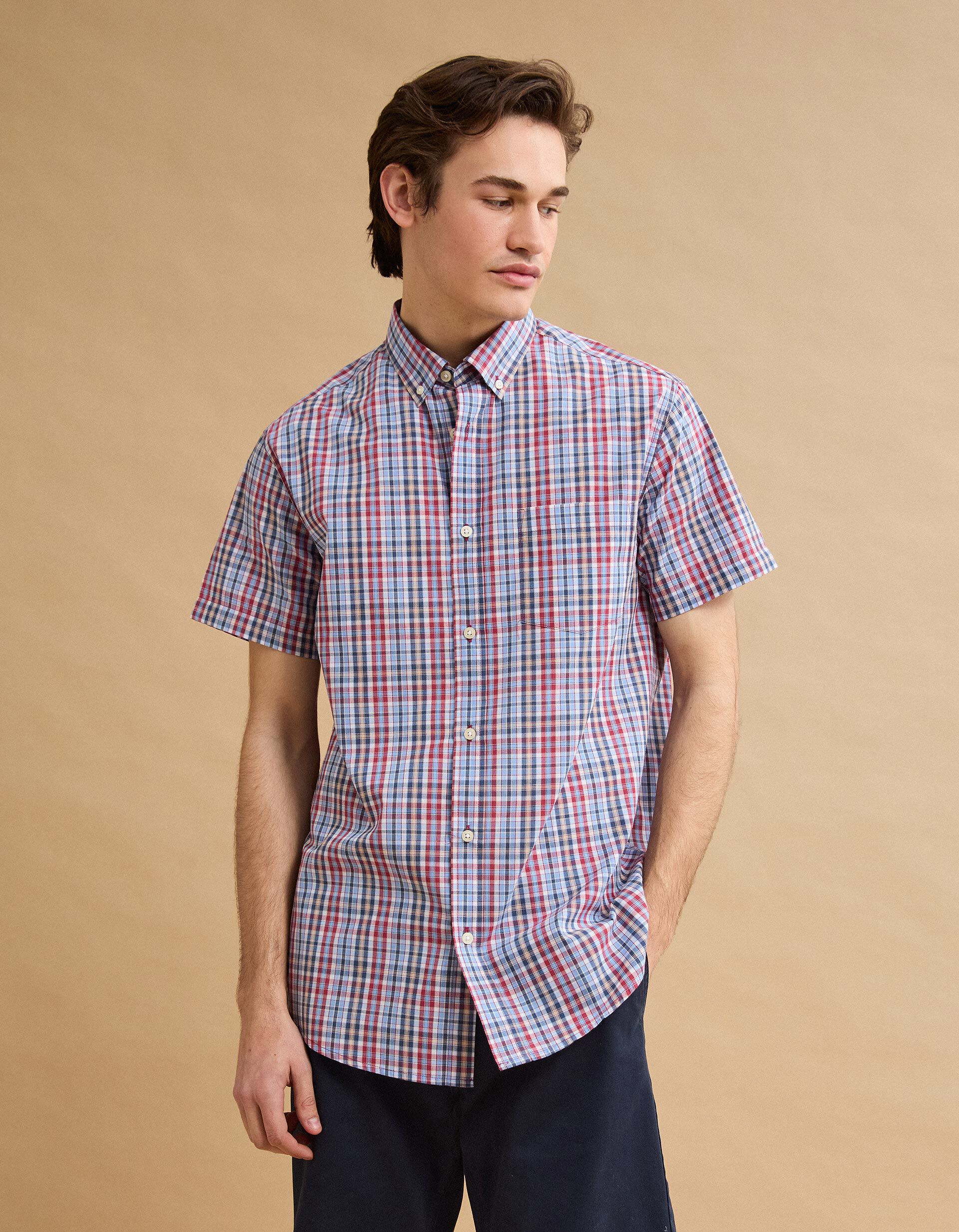 Comprar Online Camisa Manga Curta, Homem, Vermelho