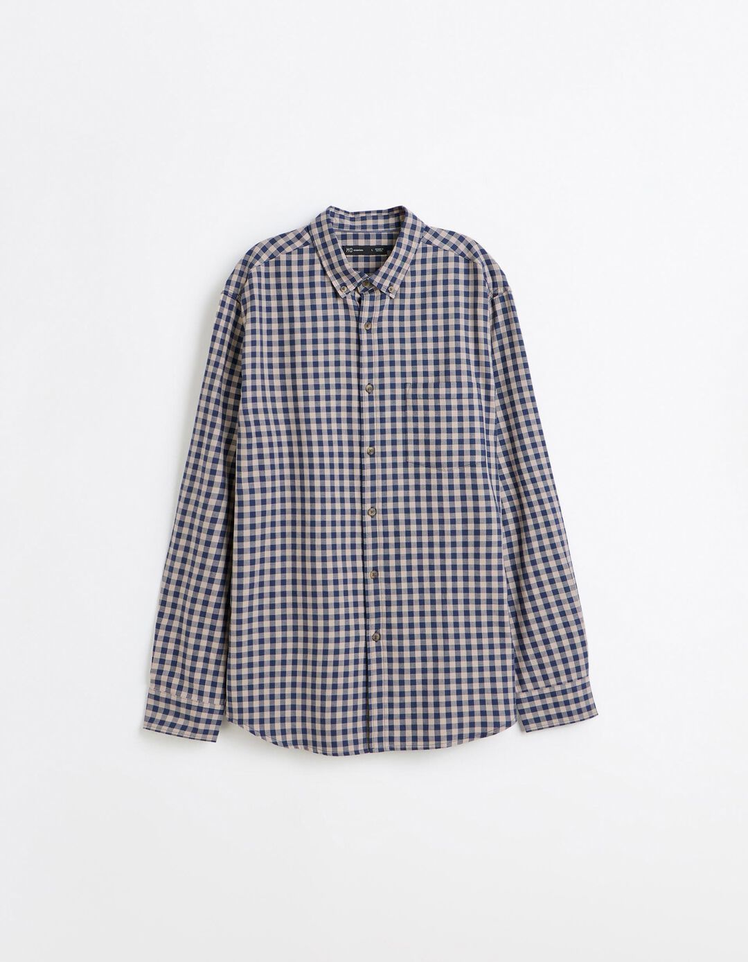 Camisa De Xadrez, Homem, Azul