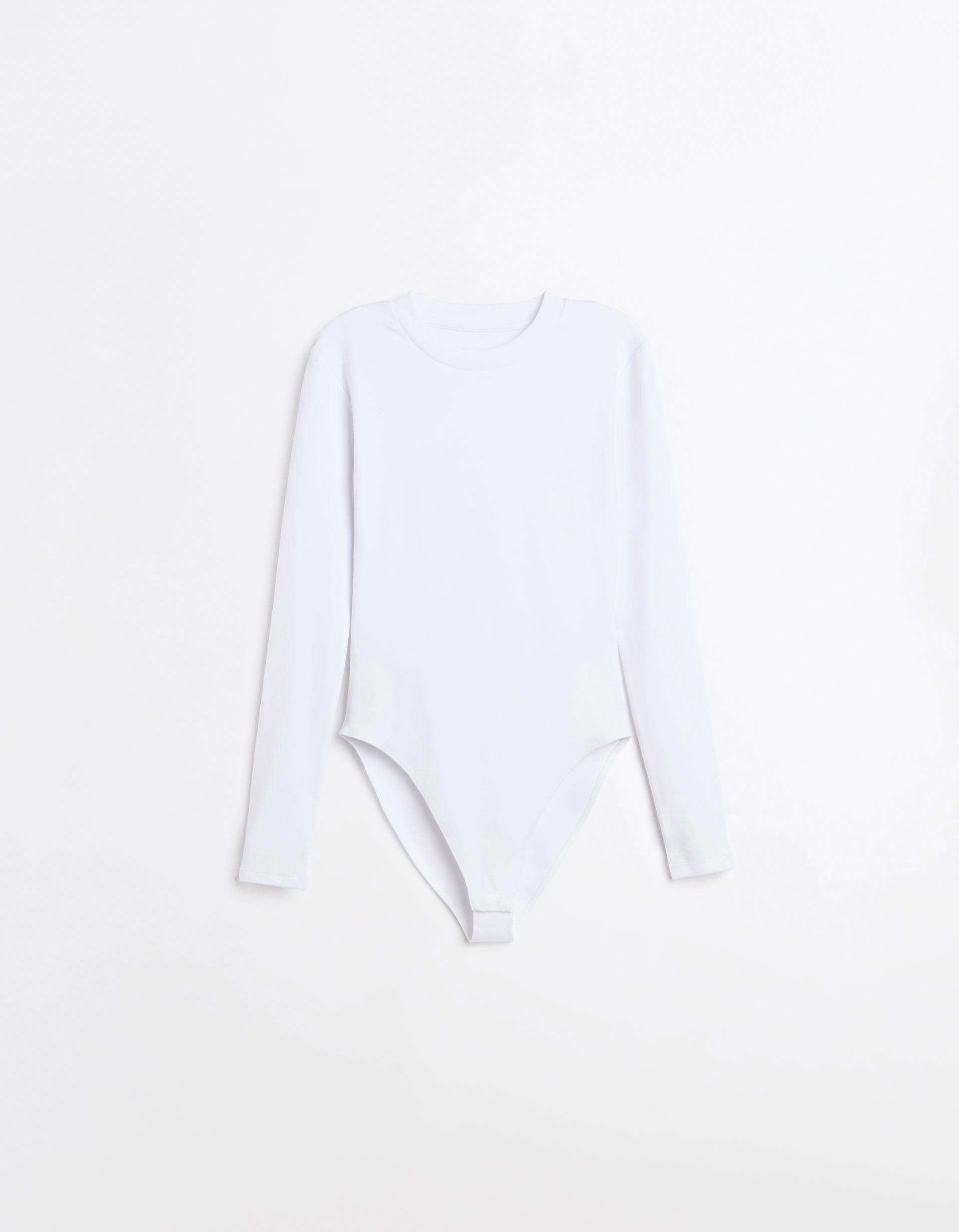 Comprar Online Body de Manga Comprida, Mulher, Branco