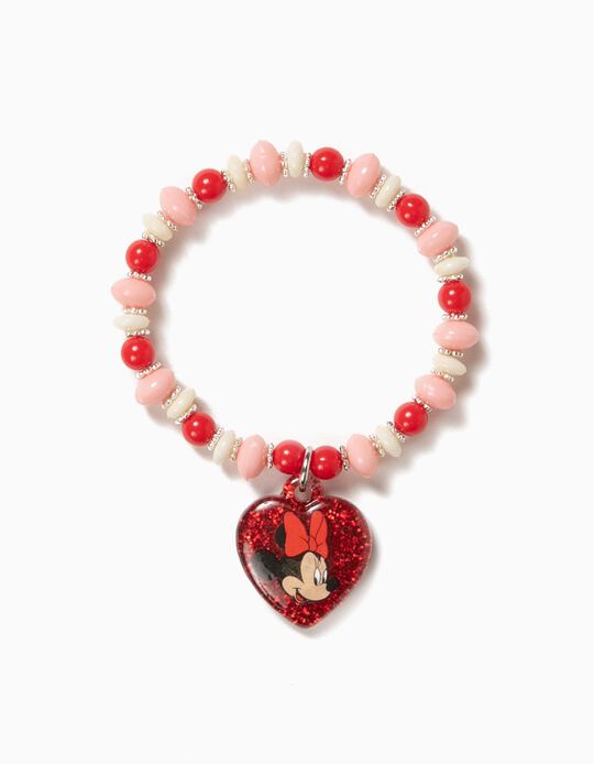 Pulseira de Missangas para Menina 'Minnie', Rosa