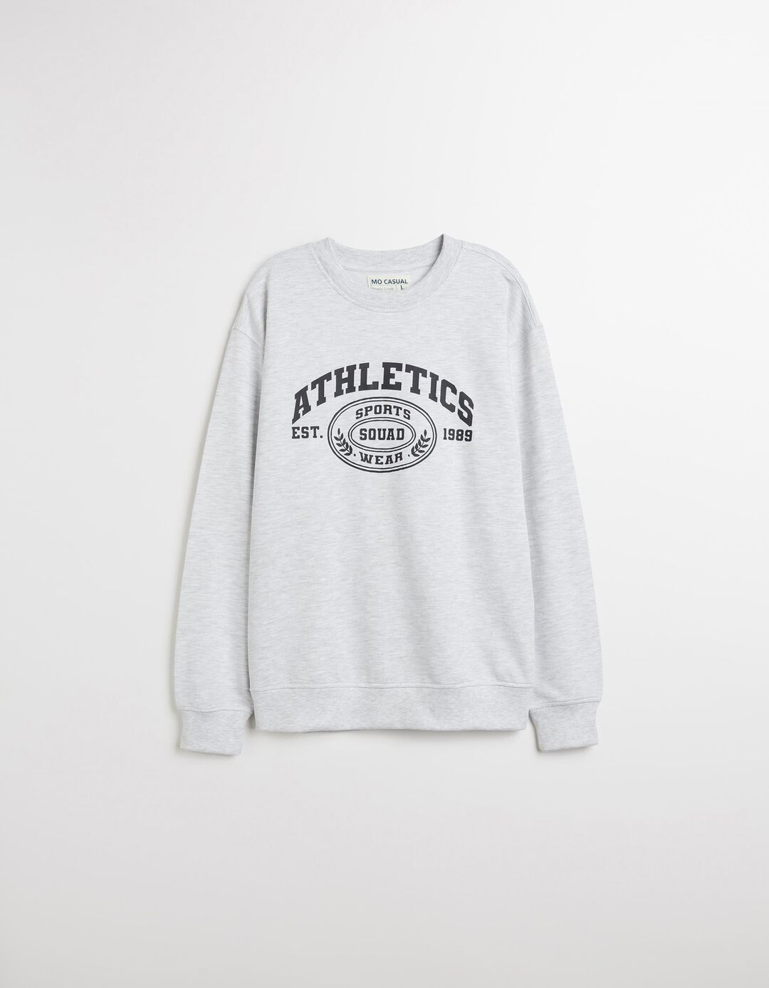 Sweatshirt de Felpa, Homem, Cinzento Claro