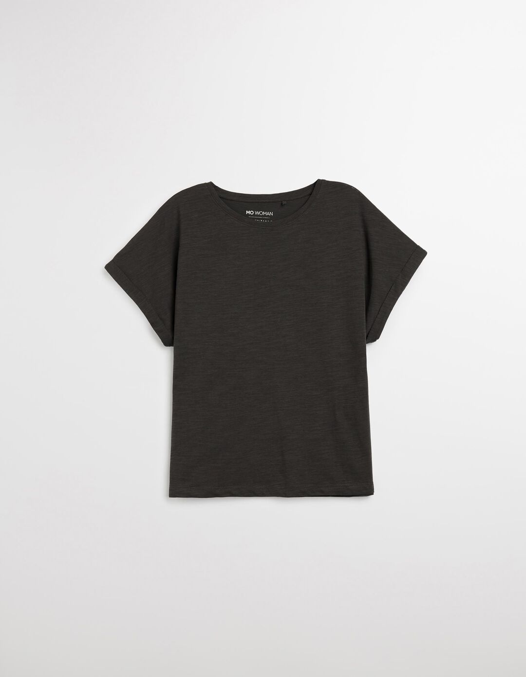T-shirt, Mulher, Cinzento Escuro