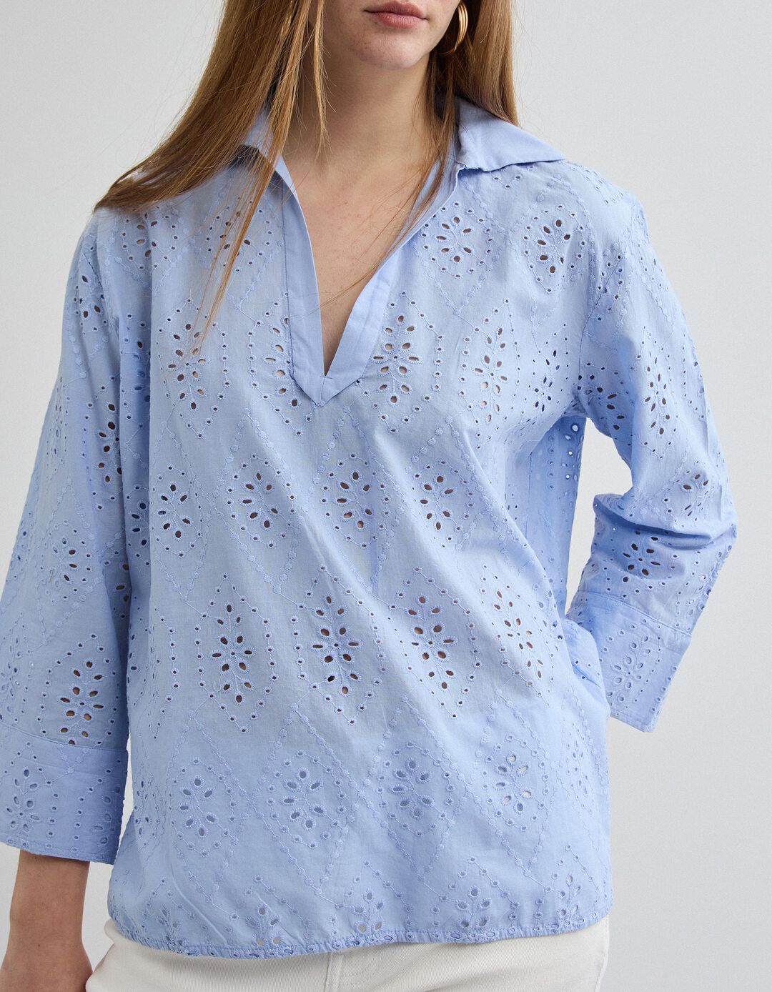 Blusa, Mulher, Azul