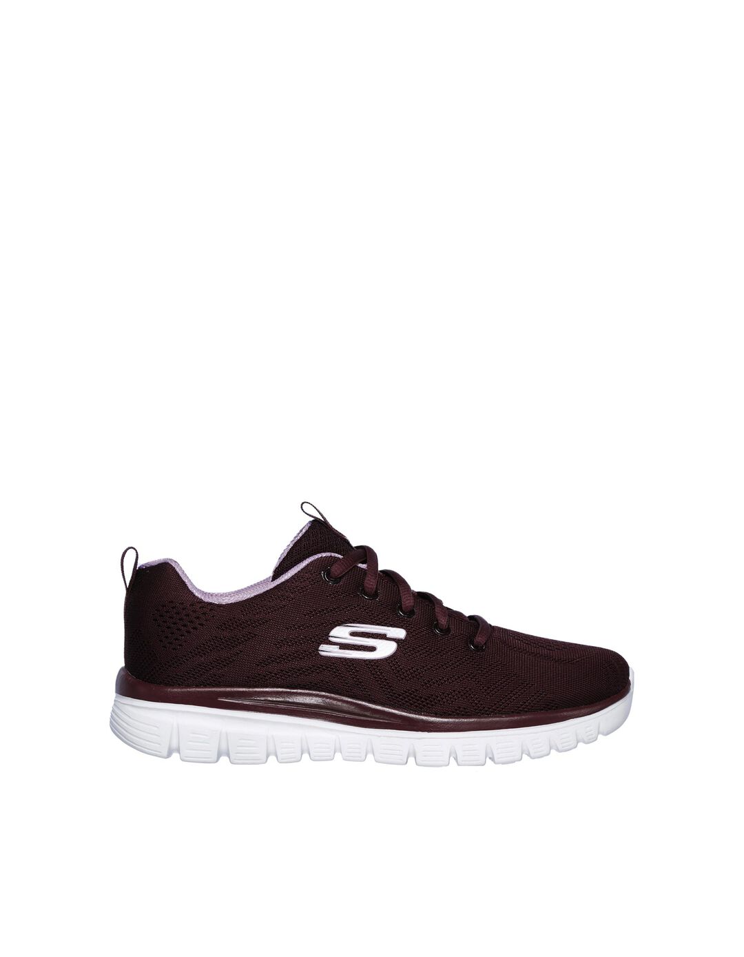 Sapatilhas Skechers, Mulher, Vermelho Escuro